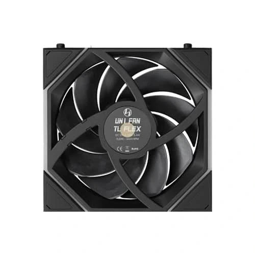 LIAN LI UNI FAN TL FLEX 120mm ARGB Case Fan, 3-Pack, Black