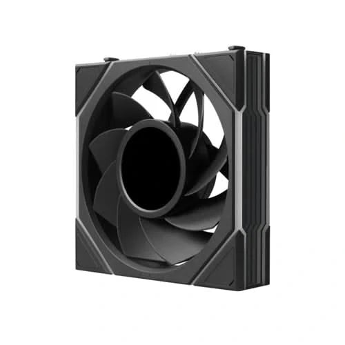 LIAN LI UNI FAN TL LCD FLEX Reverse Blade 120mm ARGB Case Fan, 3-Pack, Black