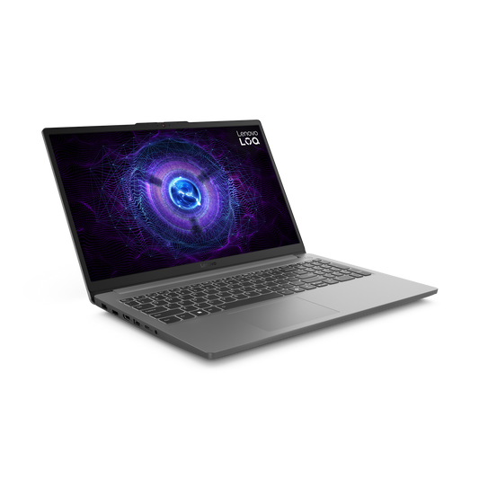 Lenovo LOQ 15IAX9E Intel Core i5 12th Gen Gaming Laptop (12GB, 512GB SSD, Windows 11 Home, 4GB Graphics, 15.6 inch 144 Hz Full HD IPS Display, NVIDIA GeForce RTX 2050, MS Office Home 2024, Luna Grey, 1.77 KG)