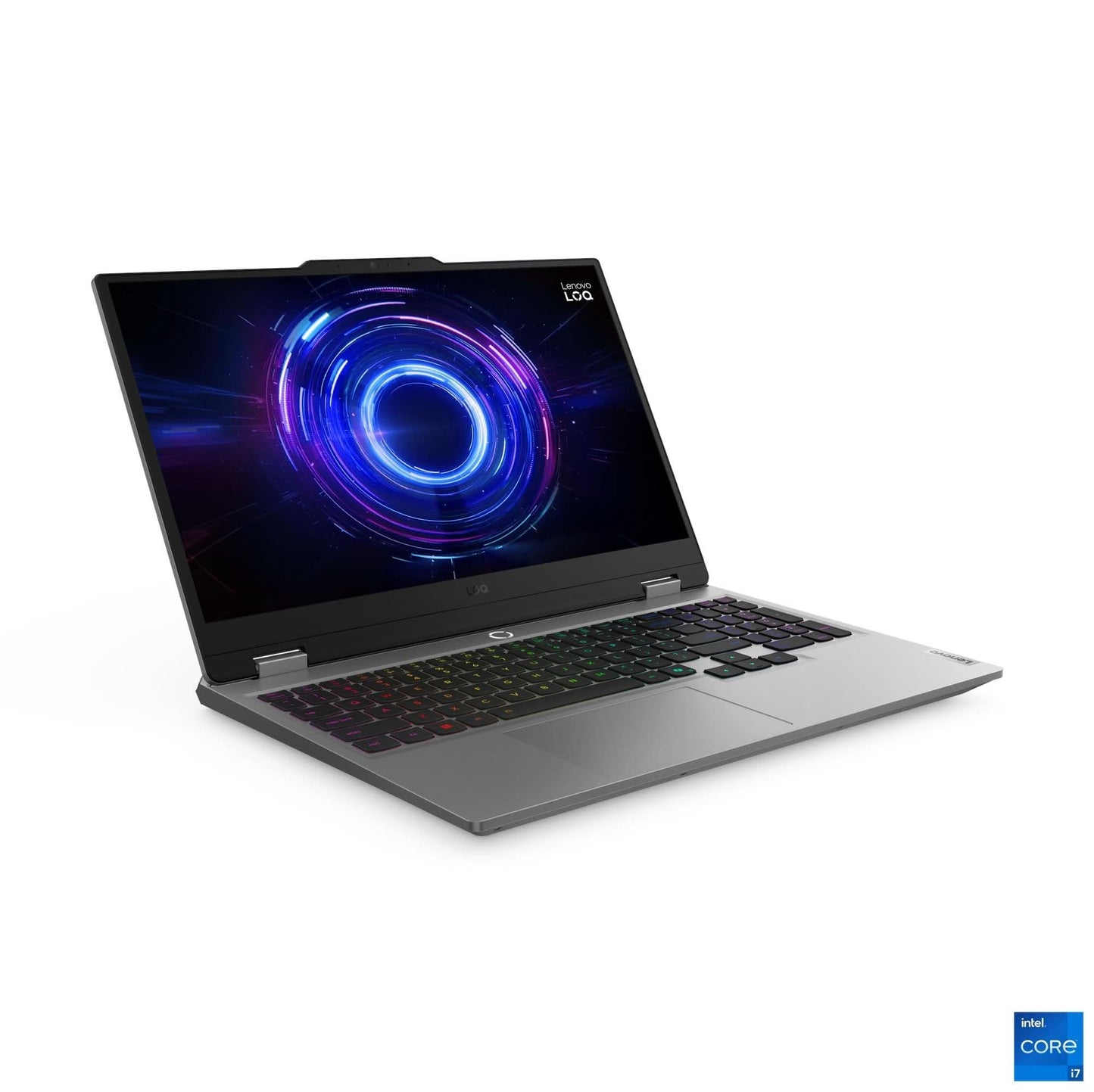 Lenovo LOQ 15IRX9 83JE00P6IN 15.6 Inch FHD Gaming Laptop, Intel Core i7-14700HX, 16GB RAM, 1TB SSD, GeForce RTX 5050 8GB, Windows 11 Home, Microsoft Office 2024, Grey