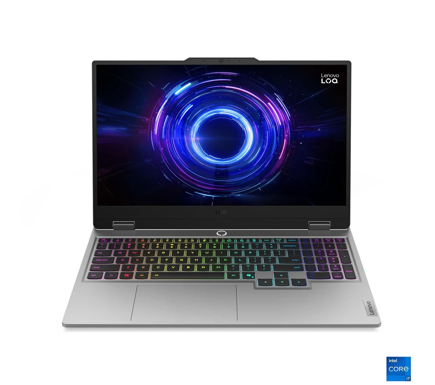 Lenovo LOQ 15IRX9 83JE00P6IN 15.6 Inch FHD Gaming Laptop, Intel Core i7-14700HX, 16GB RAM, 1TB SSD, GeForce RTX 5050 8GB, Windows 11 Home, Microsoft Office 2024, Grey
