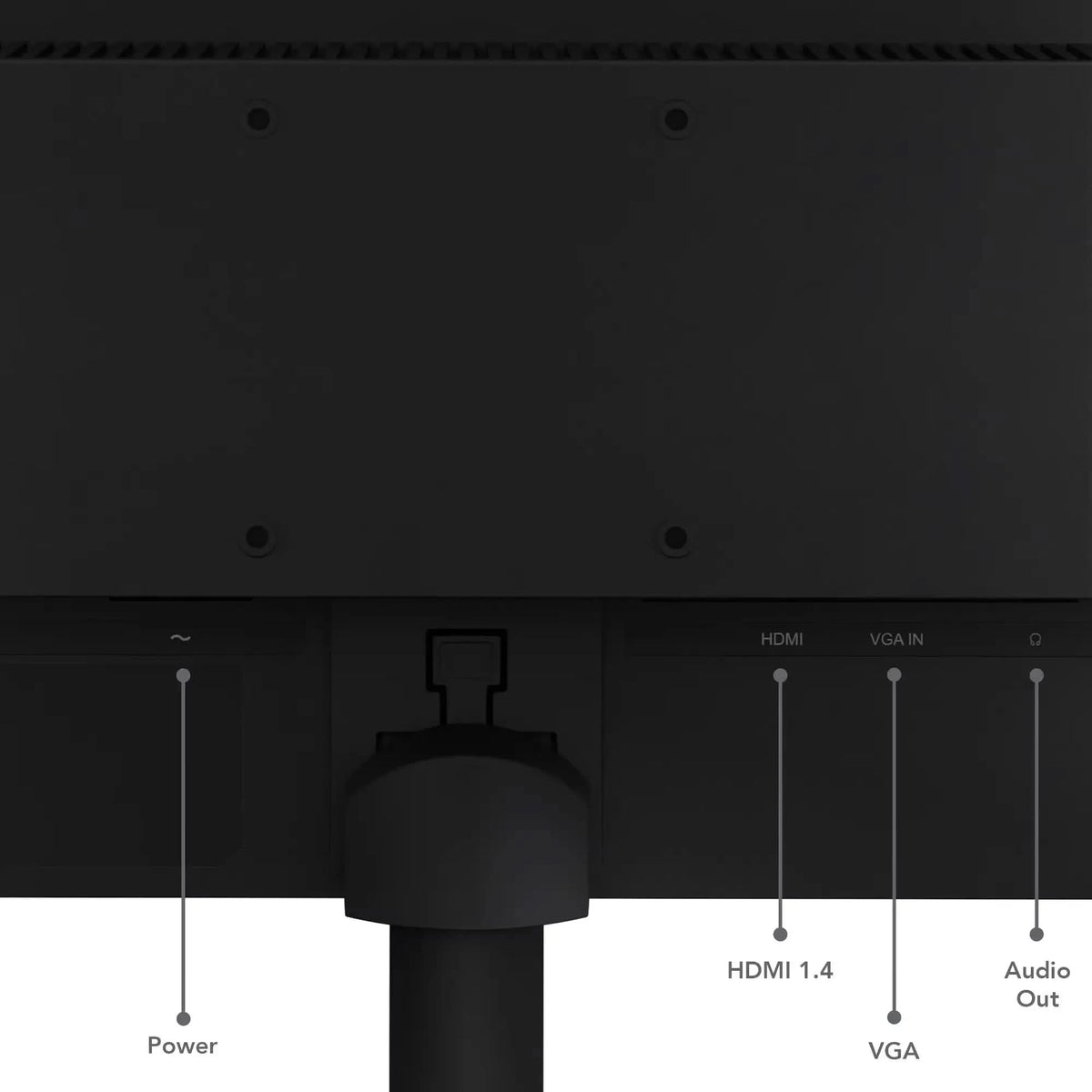 Lenovo D20-39 19.5 Inch LED Monitor, HD+ Display, 100Hz Refresh Rate, HDMI, VGA, Black