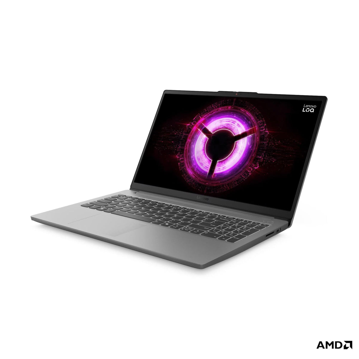 Lenovo LOQ, AMD Ryzen 5 7535HS, 16GB RAM DDR5, GeForce RTX 3050 6GB GDDR6, Windows 11 Home, 15.6 inch, FHD, MS Office Home 2024, Grey, 1 Year Warranty, 83S000JCIN