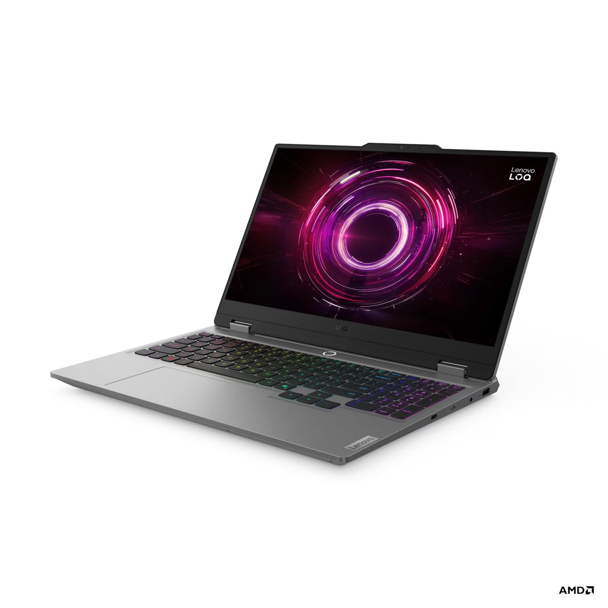 Lenovo LOQ , AMD Ryzen 7 250, 16GB DDR5 RAM, 512GB SSD, GeForce RTX 5060 8GB GDDR7, 15.6 inch, FHD,Windows 11 Home, MS Office Home 2024, Grey, 1 year Warranty, 83JG00H1IN