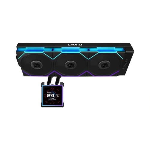 Lian Li HydroShift II LCD-S 360TL Black, 360mm AIO Liquid CPU Cooler