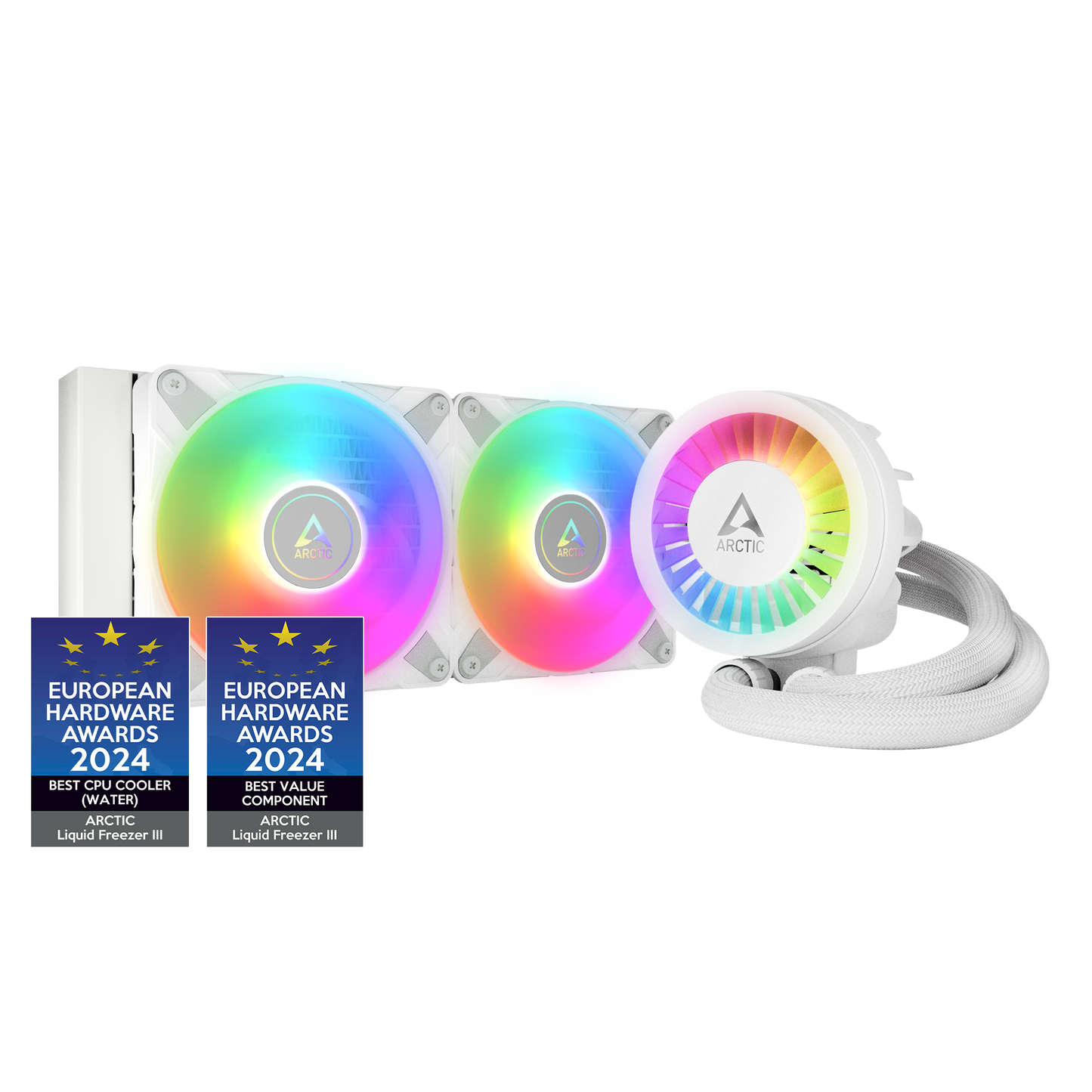 ARCTIC LIQUID FREEZER III-240 A-RGB (WHITE)