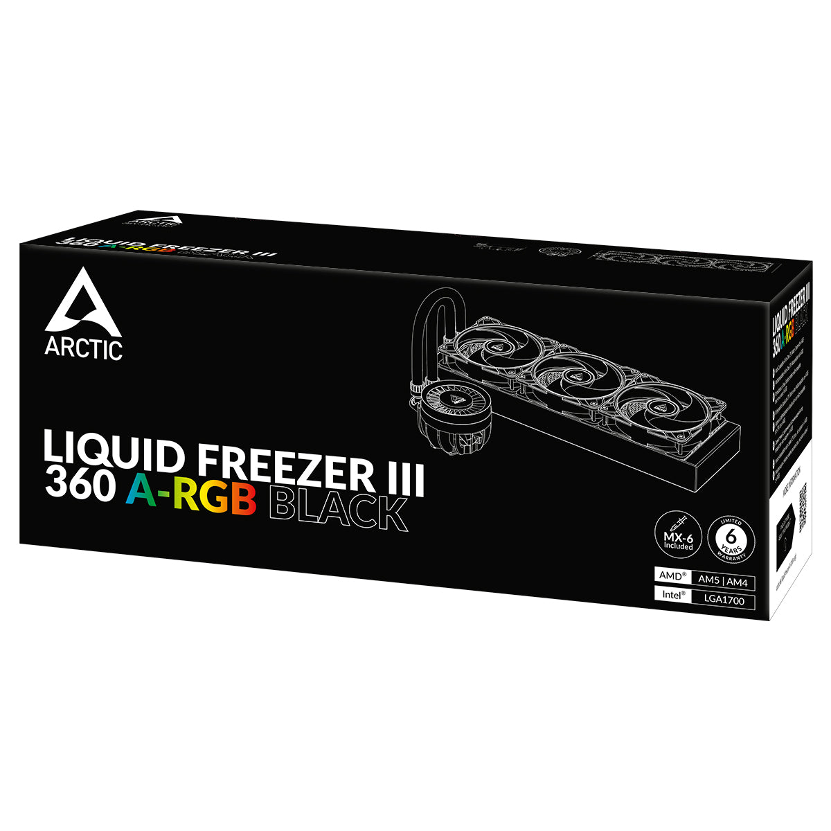 ARCTIC LIQUID FREEZER III-360 A-RGB (BLACK) ACFRE00144A