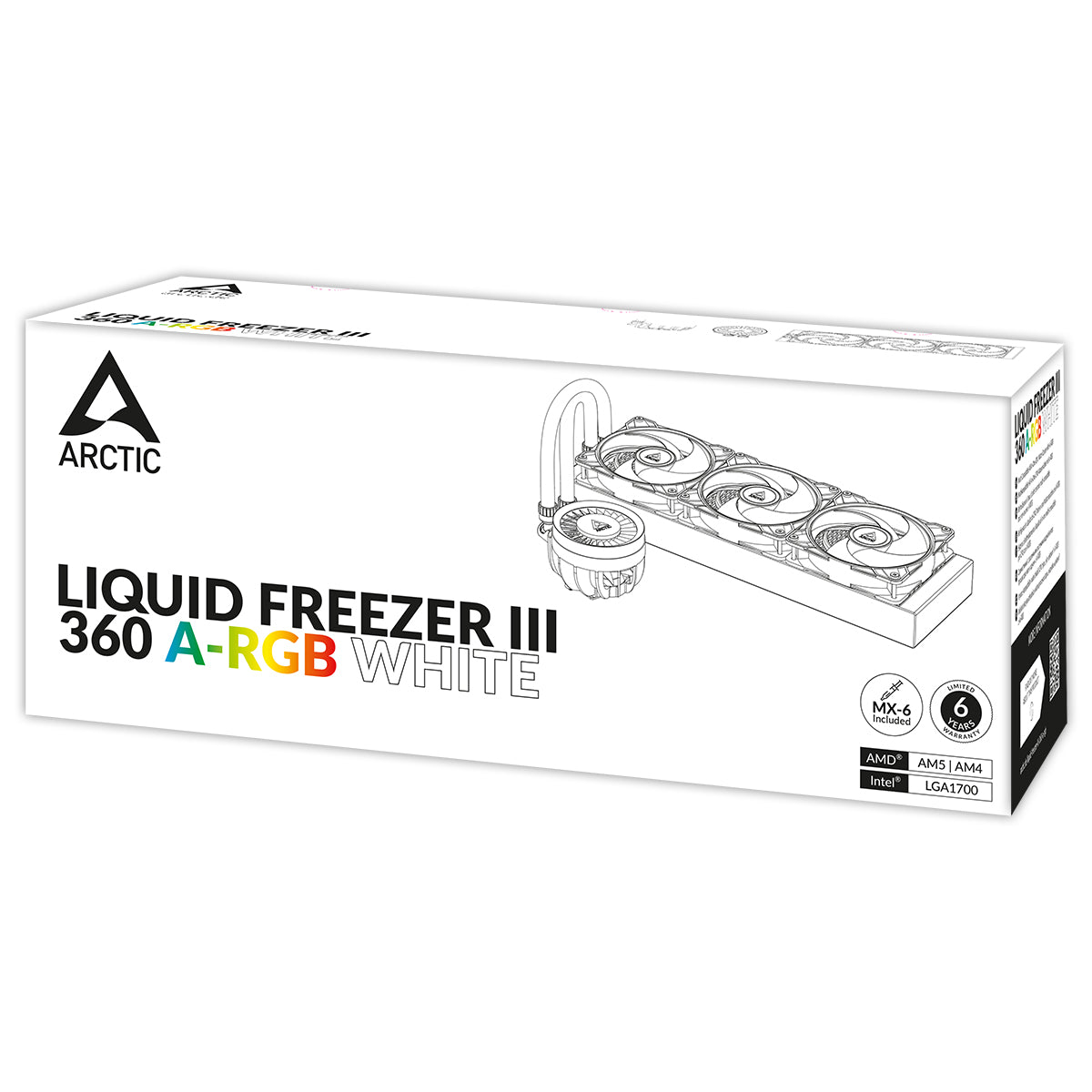 ARCTIC LIQUID FREEZER III-360 A-RGB (WHITE)