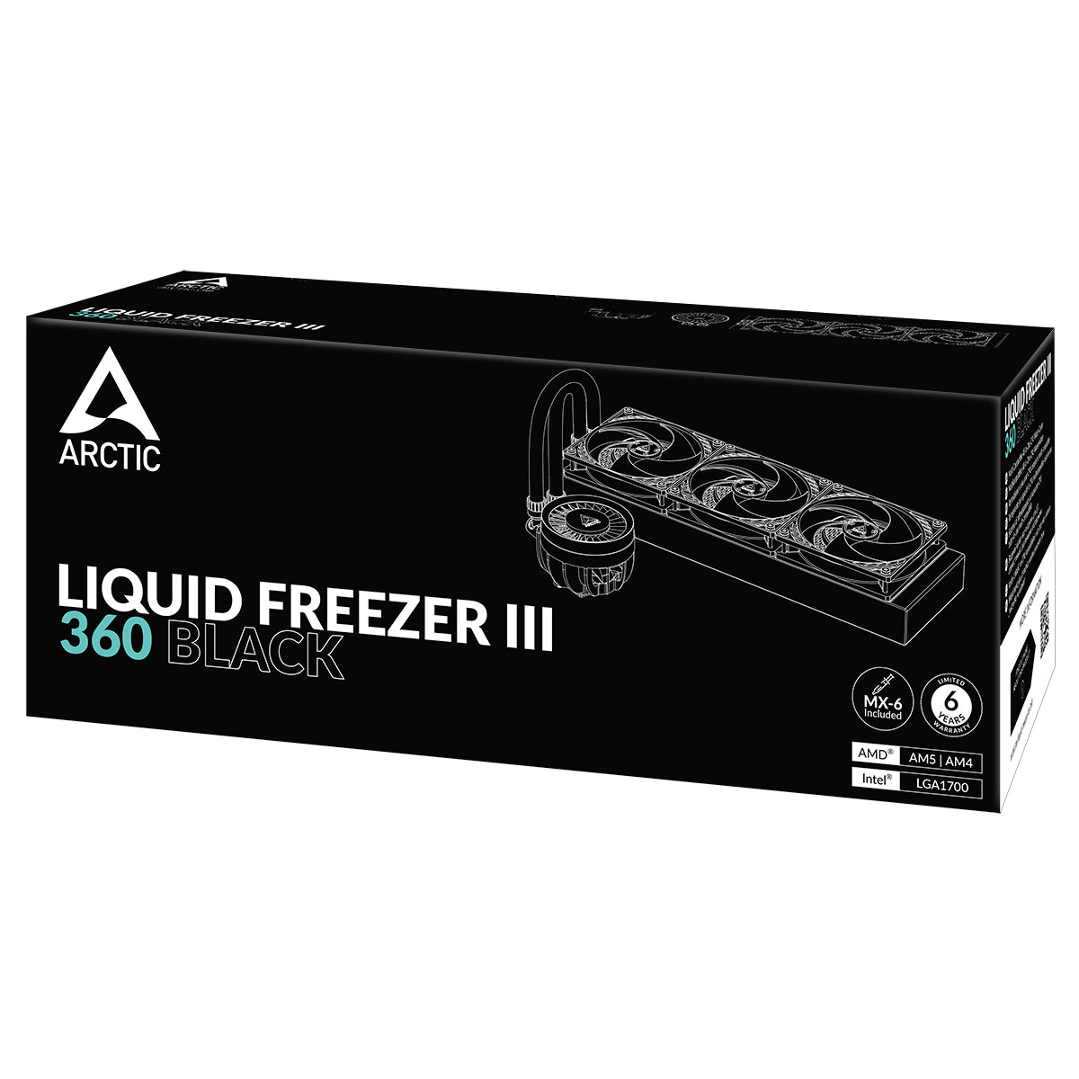 ARCTIC LIQUID FREEZER III-360 (BLACK)