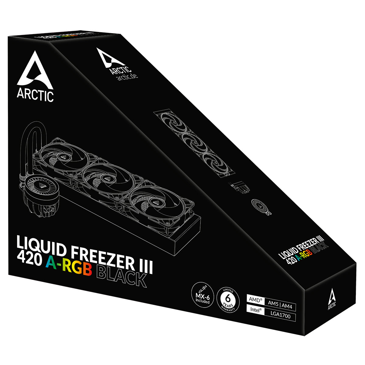 ARCTIC LIQUID FREEZER III-420 A-RGB (BLACK) ACFRE00145A