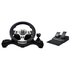 ANT ESPORTS GW190 CORSA RACING WHEEL WITH PEDAL (BLACK)