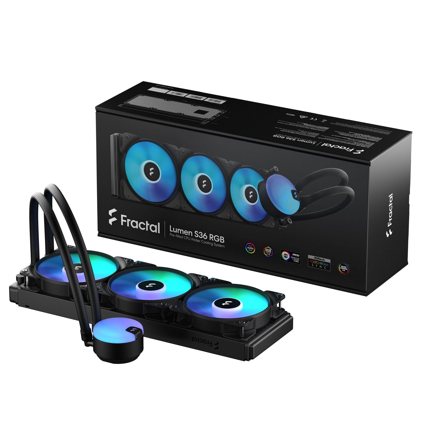 FRACTOL LUMEN S36 RGB V2 CPU LIQUID COOLER