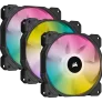 CORSAIR SP120 ELITE RGB CABINET FAN TRIPLE PACK BLACK