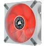CORSAIR ML ELITE SERIES, ML120 LED ELITE WHITE, 120MM MAGNETIC LEVITATION RED LED FAN WITH AIRGUIDE, SINGLE PACK