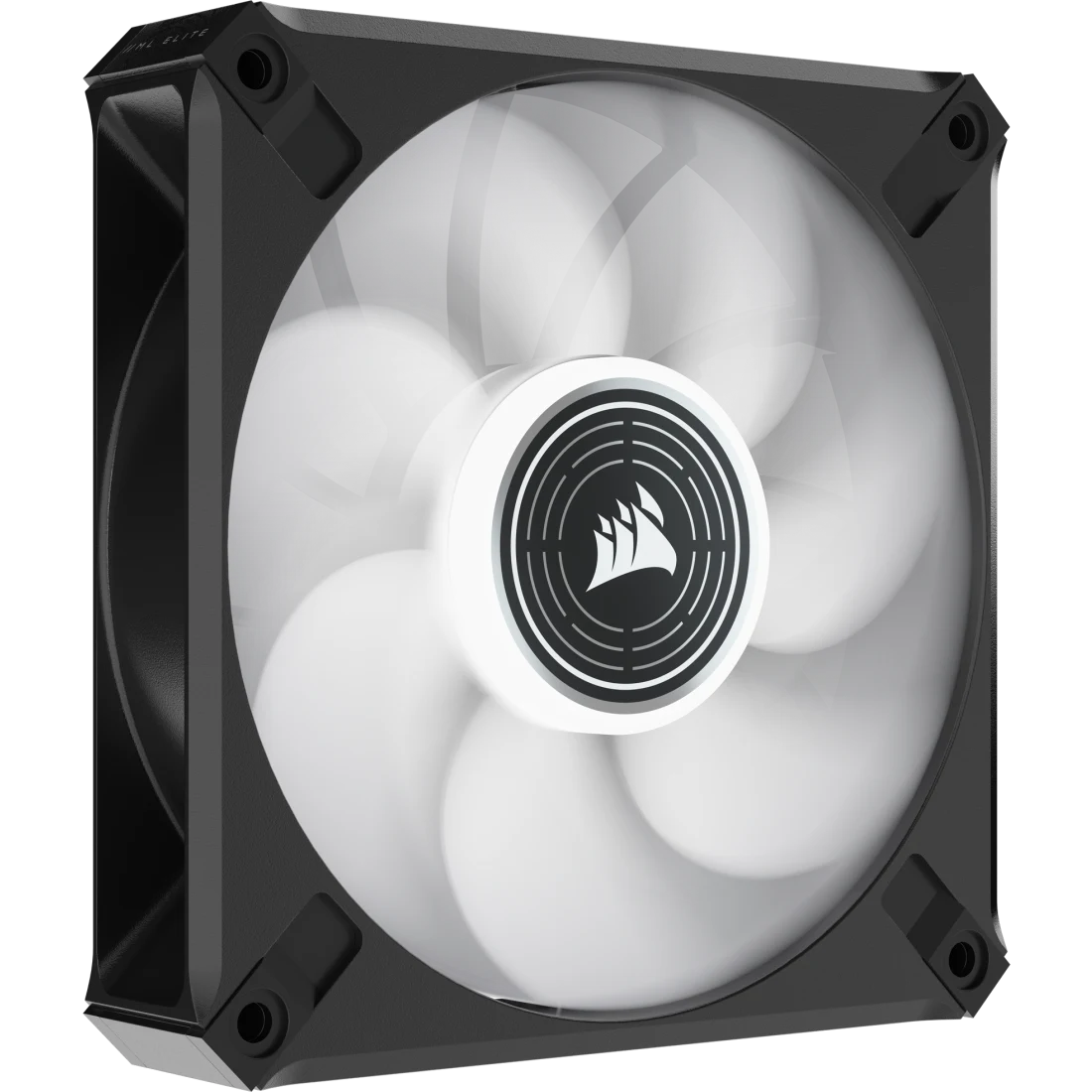 CORSAIR ML ELITE SERIES, ML120 LED ELITE, 120MM MAGNETIC LEVITATION WHITE LED FAN WITH AIRGUIDE, SINGLE PACK