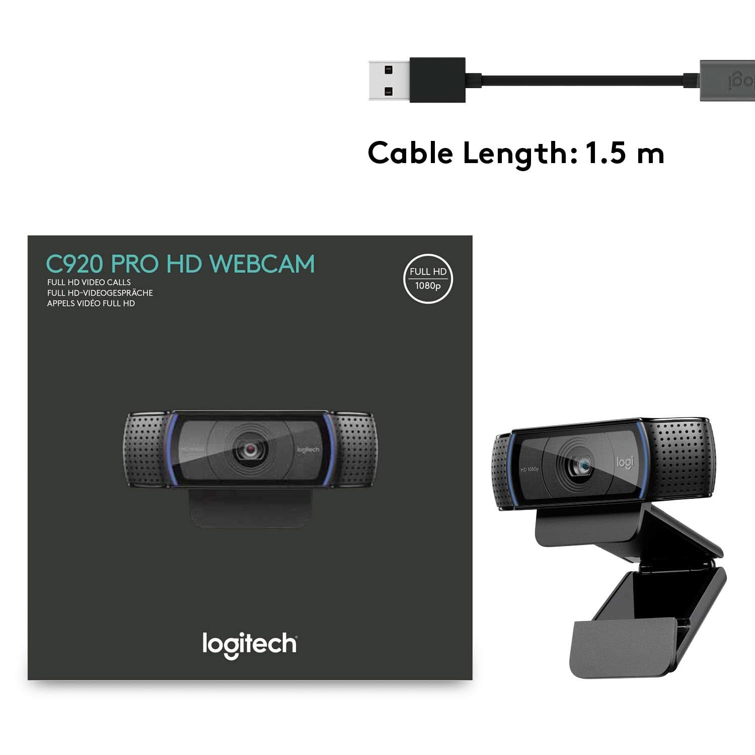 LOGITECH C920 HD PRO WEBCAM– Vishal Peripherals
