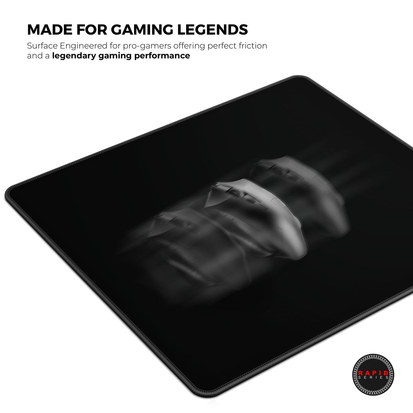 Ghost-(Black)-Gaming-Mouse-Pad-Rapid-Series-300-MM-(M)