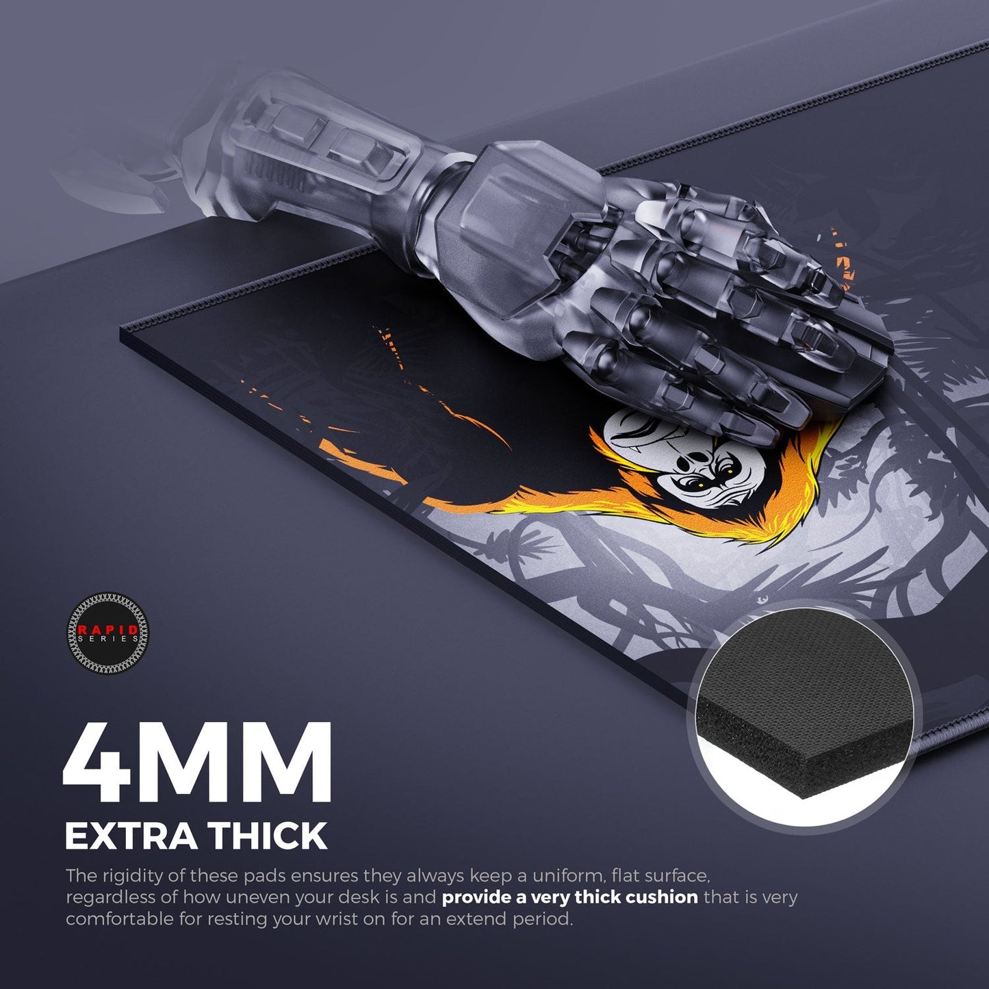 Orangutan-Gaming-Mouse-Pad-Rapid-Series-450-MM-(L)