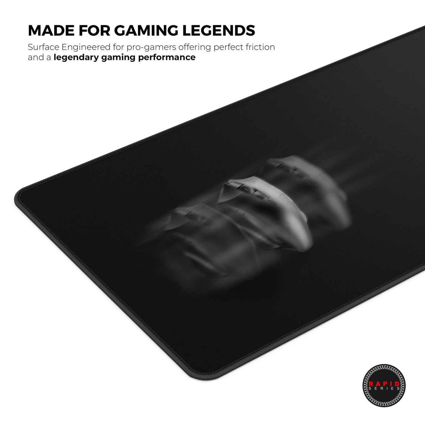 Ghost-(Black)-Gaming-Mouse-Pad-Rapid-Series-300-MM-(M)