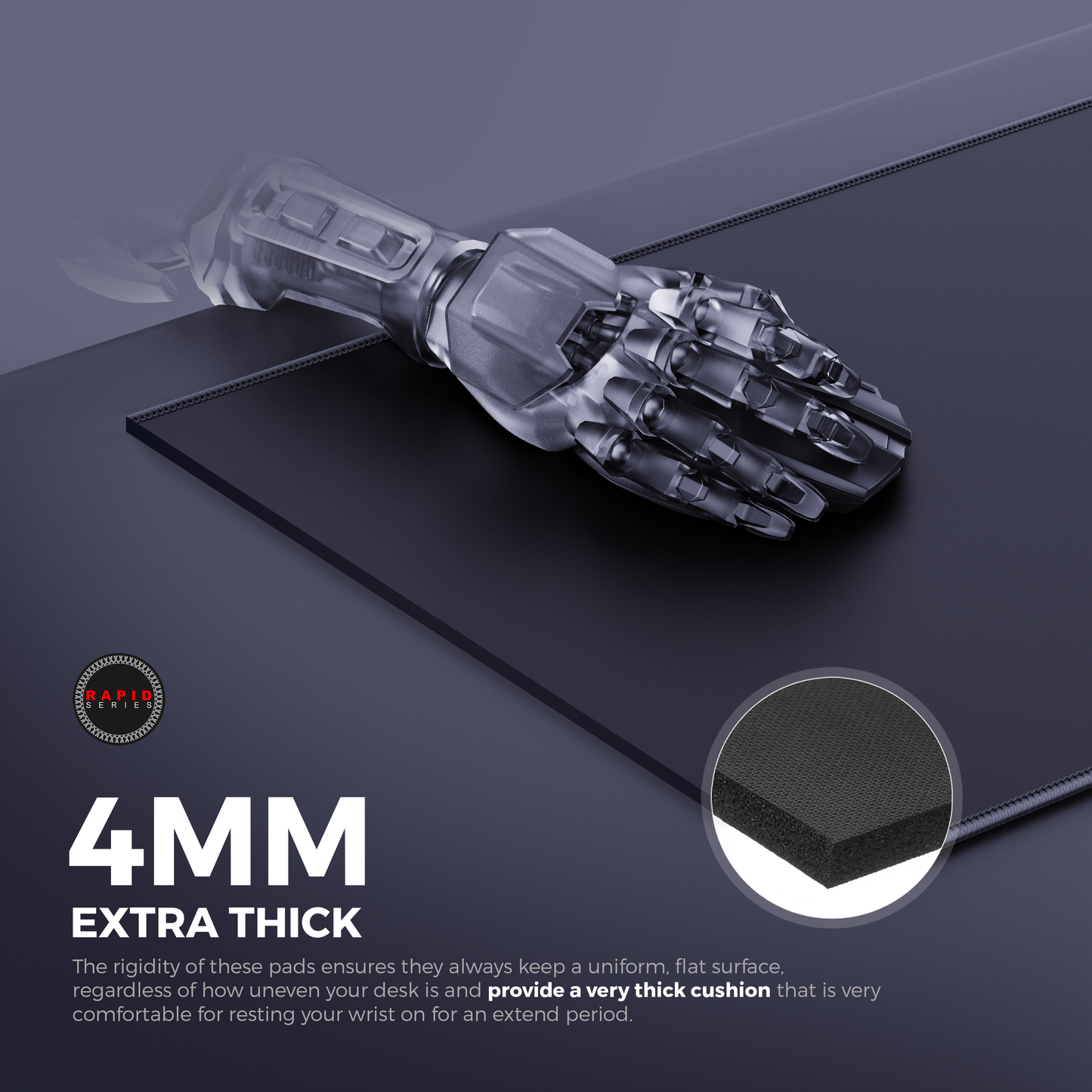 Ghost-(Black)-Gaming-Mouse-Pad-Rapid-Series-300-MM-(M)