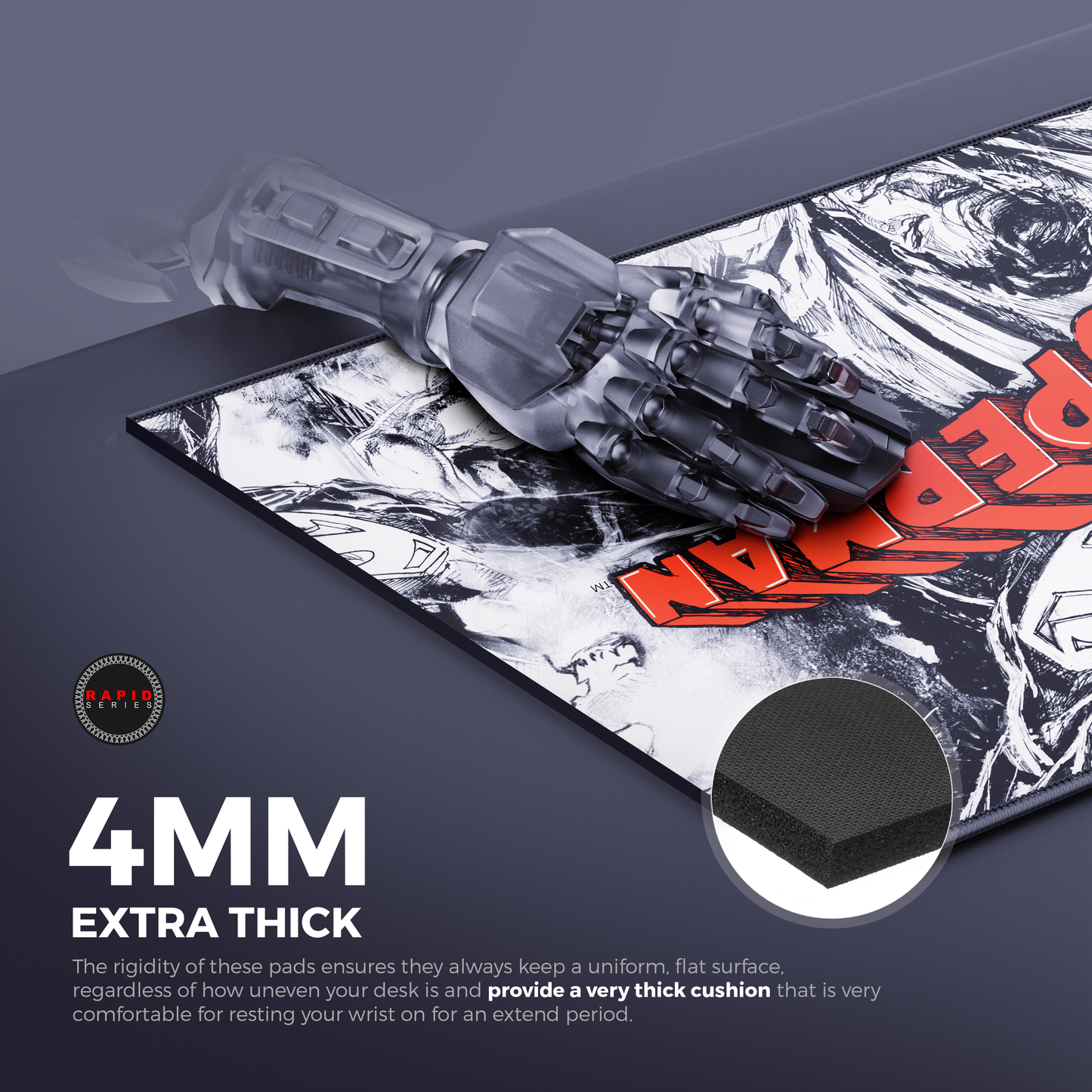 Superman-Jim-Lee-Edition-Gaming-Mouse-Pad-Rapid-Series-450-MM-(L)