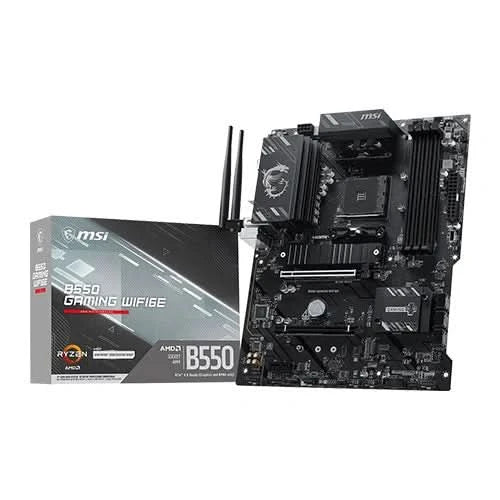 MSI B550 Gaming WiFi6E AMD Motherboard AM4 DDR4 ATX WiFi 6E