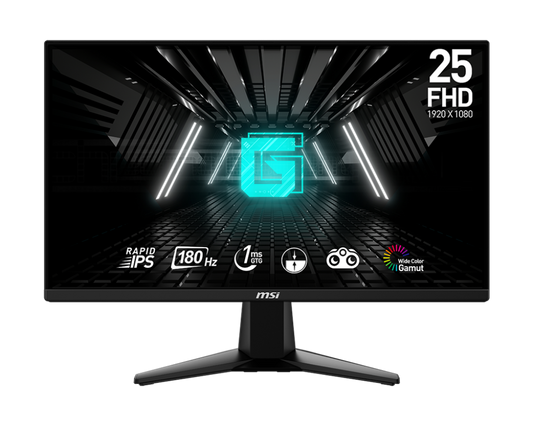 MSI 25 INCH G255F FHD IPS 180HZ GAMING MONITOR