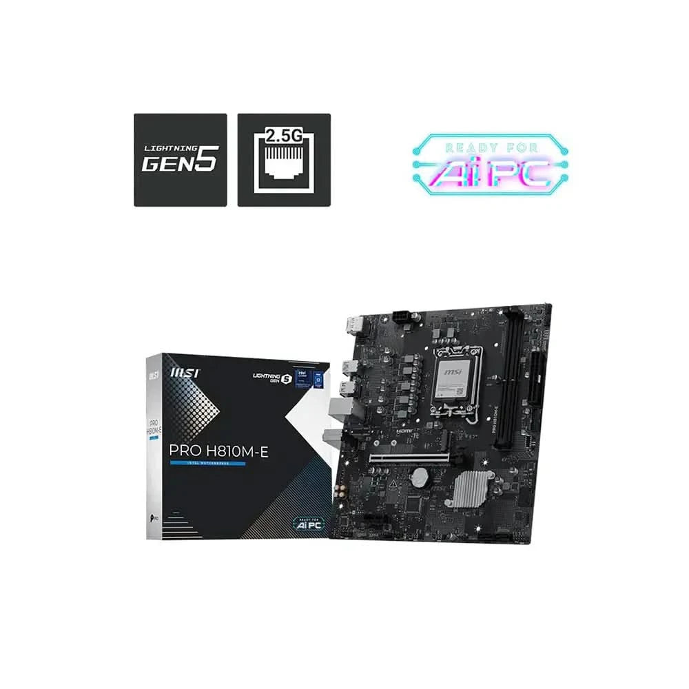 MSI PRO H810M-E DDR5 Motherboard