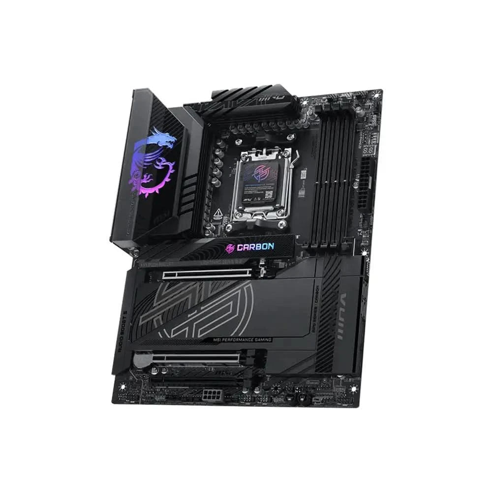 MSI X870E MPG CARBON MAX WIFI AMD Motherboard AM5 DDR5 ATX WiFi 7
