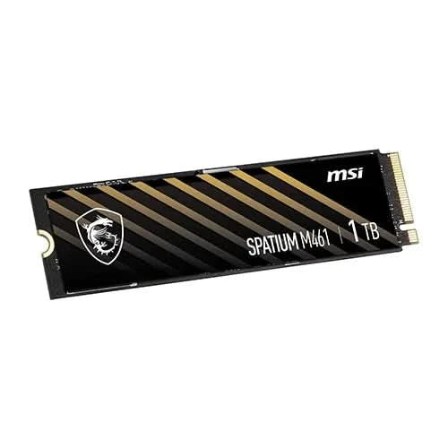MSI SPATIUM M461 1TB NVMe M.2 PCIe 4.0 SSD