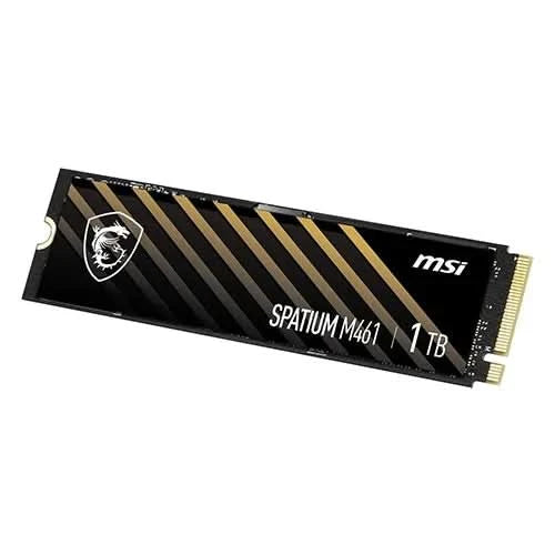 MSI SPATIUM M461 1TB NVMe M.2 PCIe 4.0 SSD