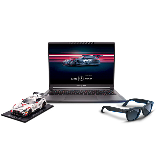 MSI STEALTH A16 MERCEDES AMG AI+ A3XWGG-060IN [AI R9-370HX/32GB/2TB SSD/WIN11 HOME/16.0"/8GB-RTX5070 GRAPHICS/2 YEAR(S)/GREY]