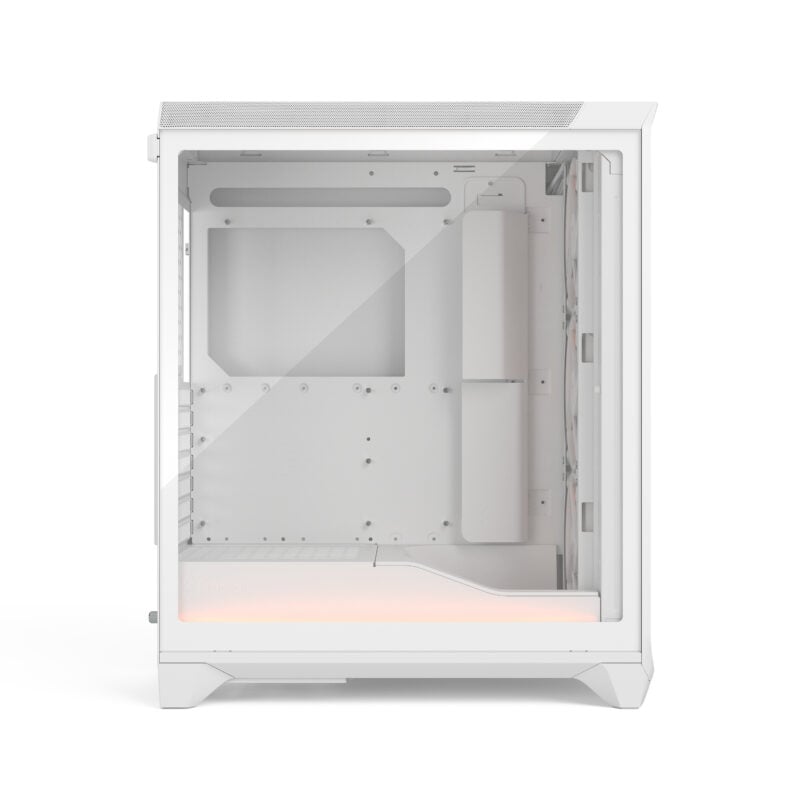 Fractal Design Meshify 3 Ambience Pro RGB White TG Clear Tint Mid Tower Gaming Cabinet