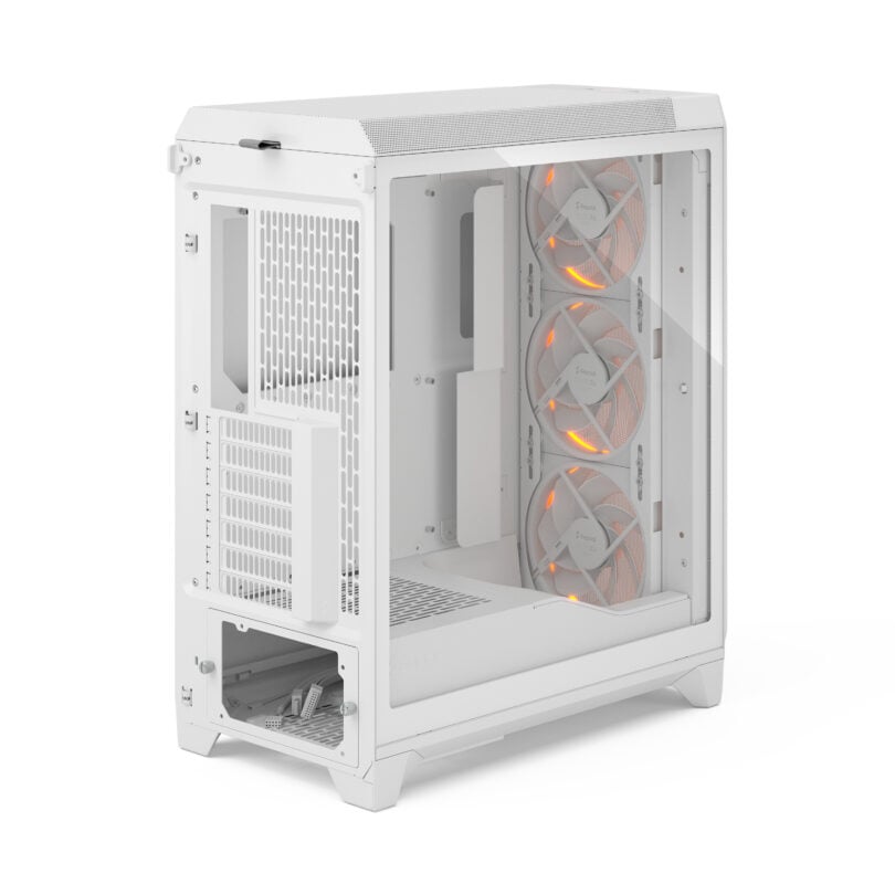 Fractal Design Meshify 3 White RGB TG Clear Tint Mid Tower Gaming Cabinet