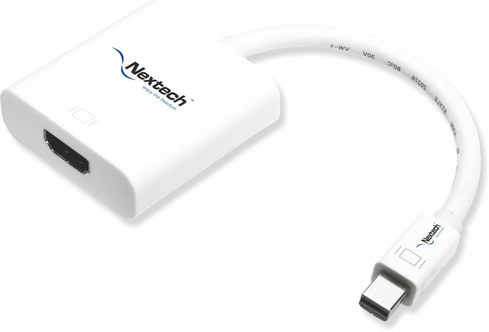 Nextech Mini DisplayPort to HDMI Female Adapter Suitable for Macbook, Notebook, Ultrabook, Computer and other devices with Mini DP