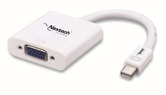 Nextech Mini Display Port to VGA (Female) Adapter for MacBook/MacBook Air/MacBook Pro/iMac/Mac Mini & Mac Pro