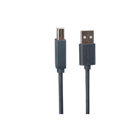 NEXTECH USB 2.0 MALE TO MALE PRINTER SHIELDED CABLE COMPATIBLE WITH KEYBOARD, MOUSE, SCANNER, HARD DRIVE, PRINTER, CAMERA AND MORE OR OTHER USB-ENABLED DEVICE 1.8M