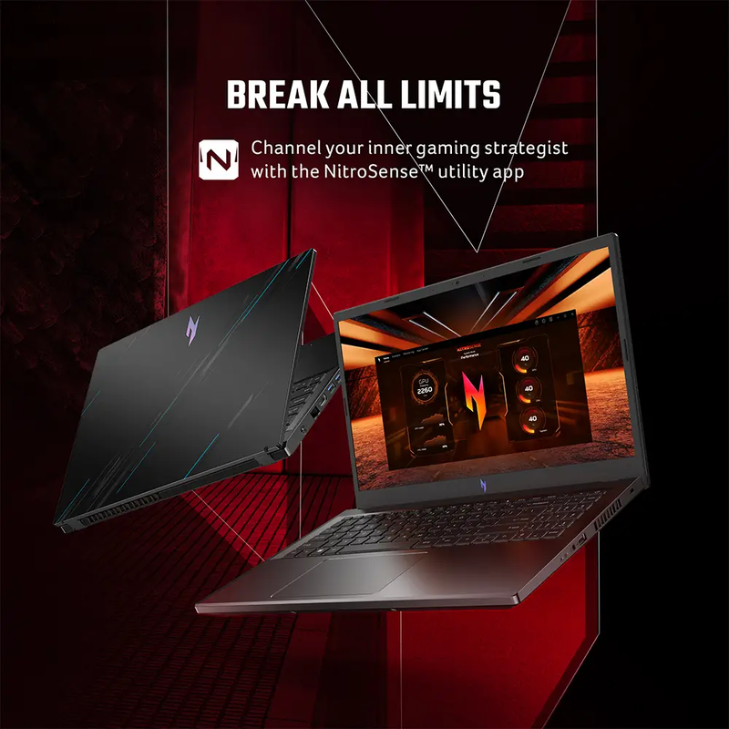 ACER NITRO V ANV15-51 NH.QNASI.001 GAMING LAPTOP (13TH GEN CORE I5/ 8GB/ 512GB SSD/ WIN11/ 4GB GRAPHICS)