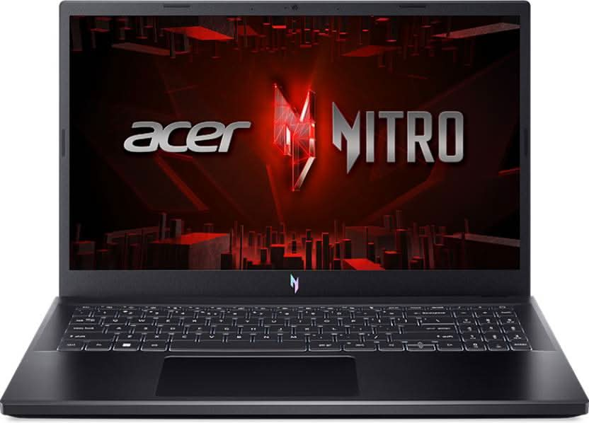 ACER NITRO V INTEL CORE I5 13TH GEN 13420H - (16 GB/512 GB SSD/WINDOWS 11 HOME/4 GB GRAPHICS/NVIDIA GEFORCE RTX 2050) ANV15-51-549B GAMING LAPTOP (15.6 INCH, OBSIDIAN BLACK)