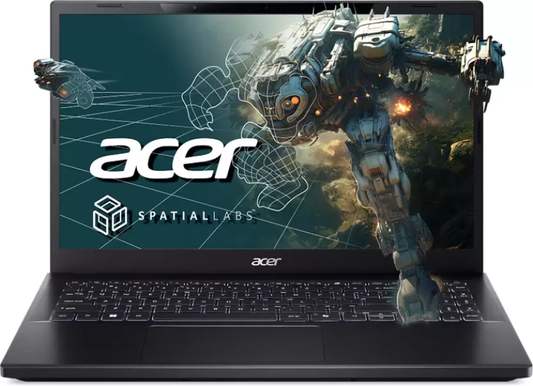 ACER ASPIRE 3D 15 SPATIALLABS EDITION INTEL CORE I7 13TH GEN 13620H - (16 GB/1 TB SSD/WINDOWS 11 HOME/6 GB GRAPHICS/NVIDIA GEFORCE RTX 4050) A3D15-71GM GAMING LAPTOP (15.6 INCH, OBSIDIAN BLACK)