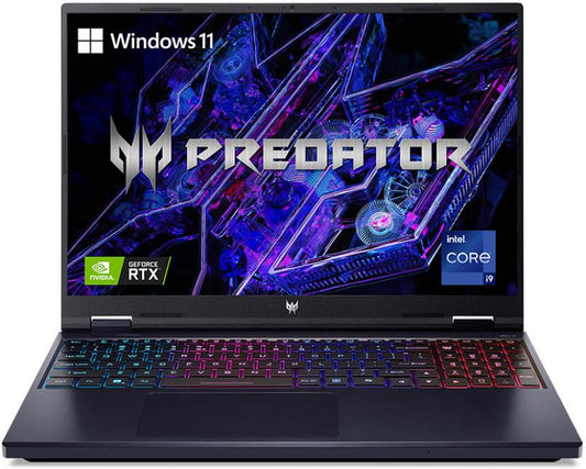 ACER PREDATOR HELIOS NEO 16 2024 INTEL CORE I9 14TH GEN 14900HX - (16 GB/1 TB SSD/WINDOWS 11 HOME/8 GB GRAPHICS/NVIDIA GEFORCE RTX 4070) PHN16-72 GAMING LAPTOP (16 INCH, ABYSSAL BLACK)