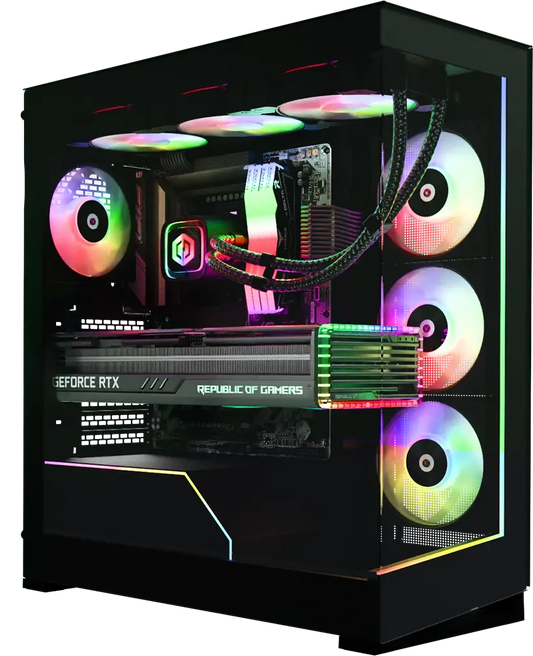 CyberPowerPC Vista 930, AMD Ryzen 9 9950X, 32GB 6000 Mhz, 2TB NVMe M.2 SSD, RTX 5080 16GB GDDR7, Win 11 home