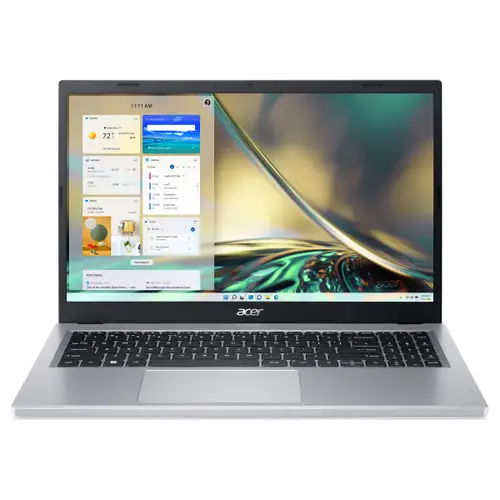 ACER ASPIRE 3 LAPTOP AMD RYZEN 5-7520U QUAD-CORE PROCESSOR (WINDOWS 11 HOME/16 (1*16) GB/512 GB SSD/AMD RADEON GRAPHICS) A315-24P WITH 39.6 CM (15.6 INCH) FHD DISPLAY, PURE SILVER, 1.78 KG