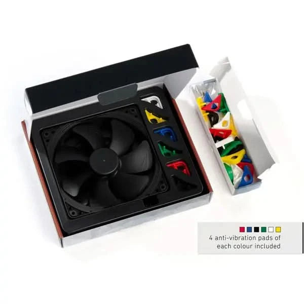 Noctua NF-A14 PWM chromax black swap 140mm Premium Case Fan, Black
