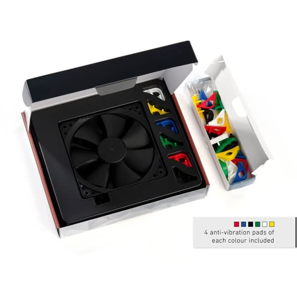 Noctua NF-F12 PWM chromax black swap 120mm Premium Case Fan, Black