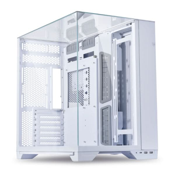 LIAN LI O11 VISION E-ATX MID TOWER CABINET WHITE