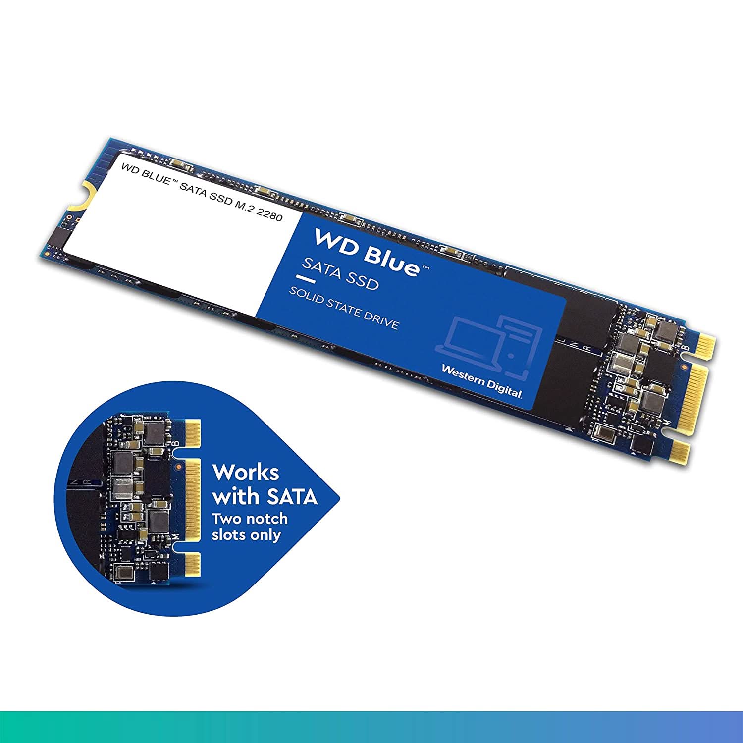 WD Blue M.2 SATA SSD 250GB 5個セット① Blue SSD WD SSD, WDS250G3B0B