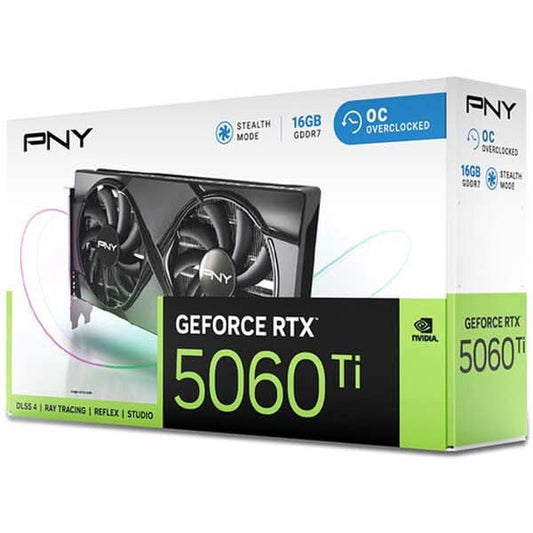 PNY RTX 5060 Ti OC 16GB GDDR7 Graphics Card
