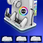 ANT ESPORT RGB DOCK5 RGB COOLING & CHARGING STATION (WHITE)