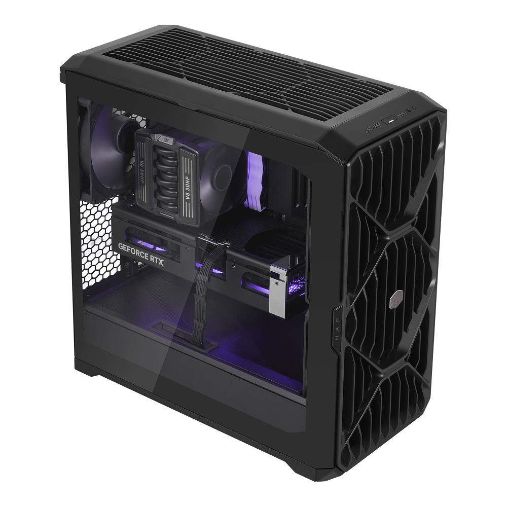Cooler Master HAF II 500 Advanced Airflow ATX Mid-Tower Gaming Cabinet